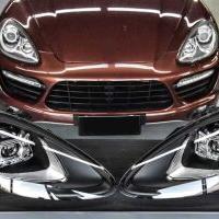 Porsche Cayenne 2011-2014 Uyumlu Facelift Led Far (2018+ Görünüm)