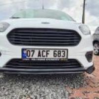 Ford Courier 2018-2022 Uyumlu Yedek Parça Abt Style Makyajlı Ön Tampon Eki Plastik