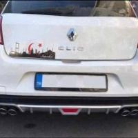 Renault Clio 3 Uyumlu Yedek Parça Üniversal Arka Tampon Difüzör