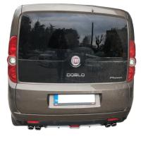 Fiat Doblo Uyumlu Yedek Parça Üniversal Arka Tampon Difüzör