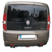 Fiat Doblo Uyumlu Yedek Parça Üniversal Arka Tampon Difüzör