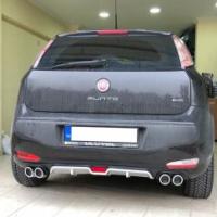 Fiat Punto Uyumlu Yedek Parça Üniversal Arka Tampon Difüzör