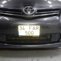 Toyota Auris 2010-2015 Uyumlu Yedek Parça Ön Ek Fiber Boyalı