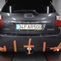 Toyota Auris 2010-2015 Uyumlu Yedek Parça Difüzör Fiber Boyalı