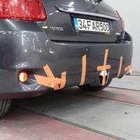 Toyota Auris 2010-2015 Uyumlu Yedek Parça Difüzör Fiber Boyalı