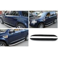 Land Rover Freelander Iı Oem Stil Yan Basamak - İnce Stil Abs+Alüminyum