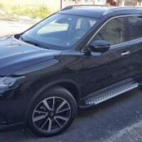 Nissan X-Trail 2015+ Uyumlu Yedek Parça Oem Noktalı Yan Basamak Koruma