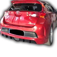 Toyota Auris 2015+ Uyumlu Yedek Parça Arka Tampon Eki Boyasız