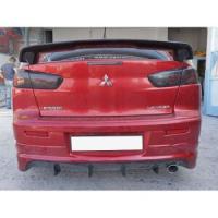 Mitsubishi Lancer Evo Arka Tampon Eki Fiber Boyasız
