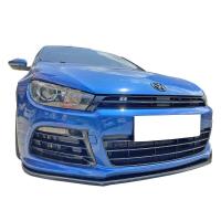 Volkswagen Scirocco Uyumlu Yedek Parça R Tampon Uyumlu Ön Lip Boyasız Fiber