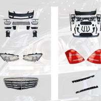 Mercedes W221 S Serisi Uyumlu Yedek Parça S63-S65 Body Kit Far Stop Dahil