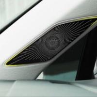 Volkswagen Golf 8 Uyumlu Yedek Parça İçin Uyumlu Harman Kardon Tweeter Kaplama - Titanyum Siyah (Life,Style,İmpression Paket için