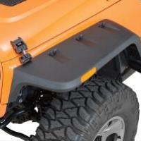 Jeep Wrangler Jk 2007-2017 Için Uyumlu Yedek Parça Hurricane Camurluk Kabartma Seti (Dodik) (Ledli)