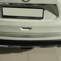 Nissan X-Trail 2014-2017 Uyumlu Yedek Parça Için Uyumlu Arka Tampon Üst Koruması B Dızayn Krom