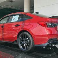 Honda Civic FE1 2022 İçin Uyumlu Arka Flap Takımı Piano Black