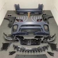Range Rover Sport 2014-2017 Uyumlu Yedek Parça İçin 2018+ Svr Facelift Body Kit (4 LENS FAR VE LED STOP DAHiL)