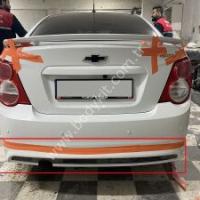 Chevrolet Aveo Uyumlu Yedek Parça Sedan Arka Tampon Eki