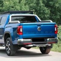 SsangYong Musso 2019+ İçin Off Road Titanic Plus Arka Koruma Demiri Krom AQM4WD PAK25