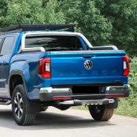 SsangYong Musso 2019+ İçin Off Road Titanic Plus Arka Koruma Demiri Krom AQM4WD PAK25