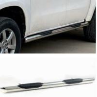 Nissan Navara 2010-2016 Off Road Uyumlu Yedek Parça Yan Basamak (Dragos Plus) Krom AQM4WD PTT01