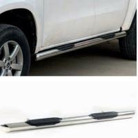 Mitsubishi L200 2007-2019 Off Road Yan Basamak (Dragos Plus) Krom AQM4WD PTT01