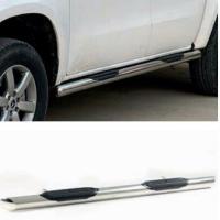Volkswagen Amarok 2010-2017 Uyumlu Yedek Parça Off Road Yan Basamak (Dragos Plus) Krom AQM4WD PTT01