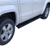 Nissan Navara 2010-2016 Off Road Uyumlu Yedek Parça Yan Basamak (Dragos Plus) Siyah AQM4WD PTT02