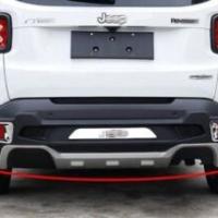 Jeep Compass 2017+ Uyumlu Yedek Parça Ön ve Arka Tampon Koruma
