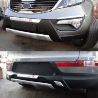 Kia Sportage 2010-2014 Uyumlu Yedek Parça Ön ve Arka Tampon Koruma
