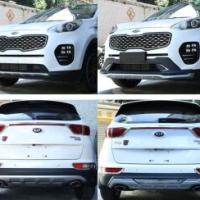 Kia Sportage 2015-2018 Uyumlu Yedek Parça Ön ve Arka Difüzör