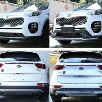 Kia Sportage 2015-2018 Uyumlu Yedek Parça Ön ve Arka Difüzör