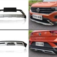 Volkswagen T-Roc 2018+ Uyumlu Yedek Parça Ön ve Arka Difüzör