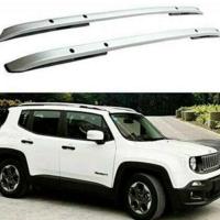 Jeep Renegade 2014+ Uyumlu Yedek Parça OEM Tavan Çıtası / Gümüş
