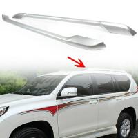 Toyota Prado FJ 150 2010-2017 Uyumlu Yedek Parça OEM Tavan Çıtası / Gümüş