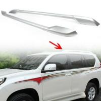 Toyota Prado FJ 150 2010-2017 Uyumlu Yedek Parça OEM Tavan Çıtası / Gümüş
