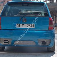 Opel Corsa B Uyumlu Yedek Parça Işıklı Spoiler
