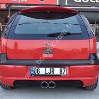 Opel Corsa R32 Uyumlu Yedek Parça Arka Tampon Eki