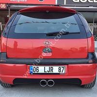 Opel Corsa R32 Uyumlu Yedek Parça Arka Tampon Eki