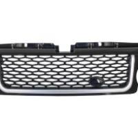 Range Rover Sport 2005-2009 İçin Uyumlu Yedek Parça Siyah Panjur (Gri Şeritli)
