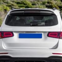 Mercedes X243 Glc 2020+ GLC43 Uyumlu Yedek Parça Spoiler Piano Black (Parlak Siyah)