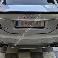 Audi A6 Uyumlu Yedek Parça 3 Parça Spoiler