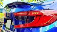 Honda Accord Uyumlu Yedek Parça 2020+ İçin Uyumlu M Spoiler - - Piano Black (Parlak Siyah)