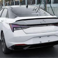 Hyundai Elantra 2021+ Uyumlu Yedek Parça Spoiler- Piano Black (Parlak SIiyah)