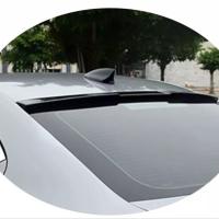 Skoda Süper B Uyumlu Yedek Parça 2020+ Cam Üstü Spoiler - Piano Black (Parlak Siyah)