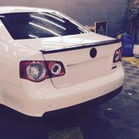 Volkswagen Jetta 2006-2012 Uyumlu Yedek Parça Spoiler- Piano Black