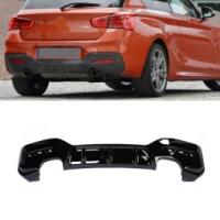 Bmw 1 Serisi F20 2015-2018 Uyumlu Yedek Parça LCI MT Tampon İçin Çift Çıkış Difüzör (İkili Çıkış)