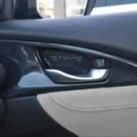 Honda Uyumlu Yedek Parça Civic FC5 İçin Uyumlu Kapı İç Açma Kolu Kaplama Kalın Tip (Karbon)