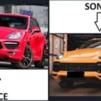 Cayenne Uyumlu 2011-2014 İçin Uyumlu İçin Full Facelift 2018+ Turbo (Farlar Dahil)
