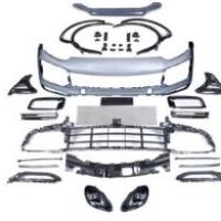 Cayenne Uyumlu 2014-2017 İçin Facelift 2018+ Turbo İçin Uyumlu Body Kit (Farlar Dahil)