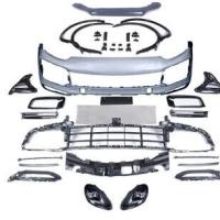 Cayenne Uyumlu 2014-2017 İçin Facelift 2018+ Turbo İçin Uyumlu Body Kit (Farlar Dahil)